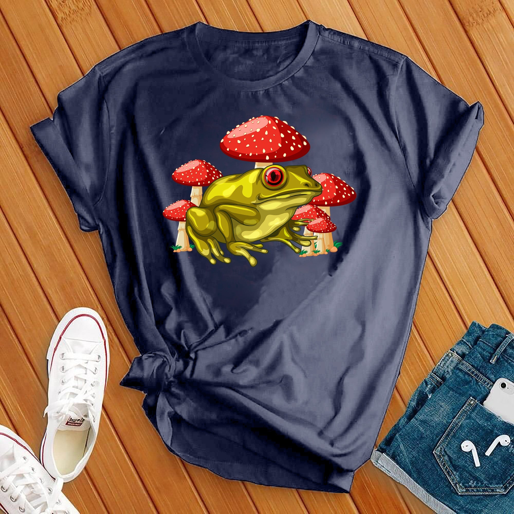 Mushroom Frog Tee - Love Tees