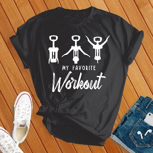 My Favorite Workout Tee - Love Tees