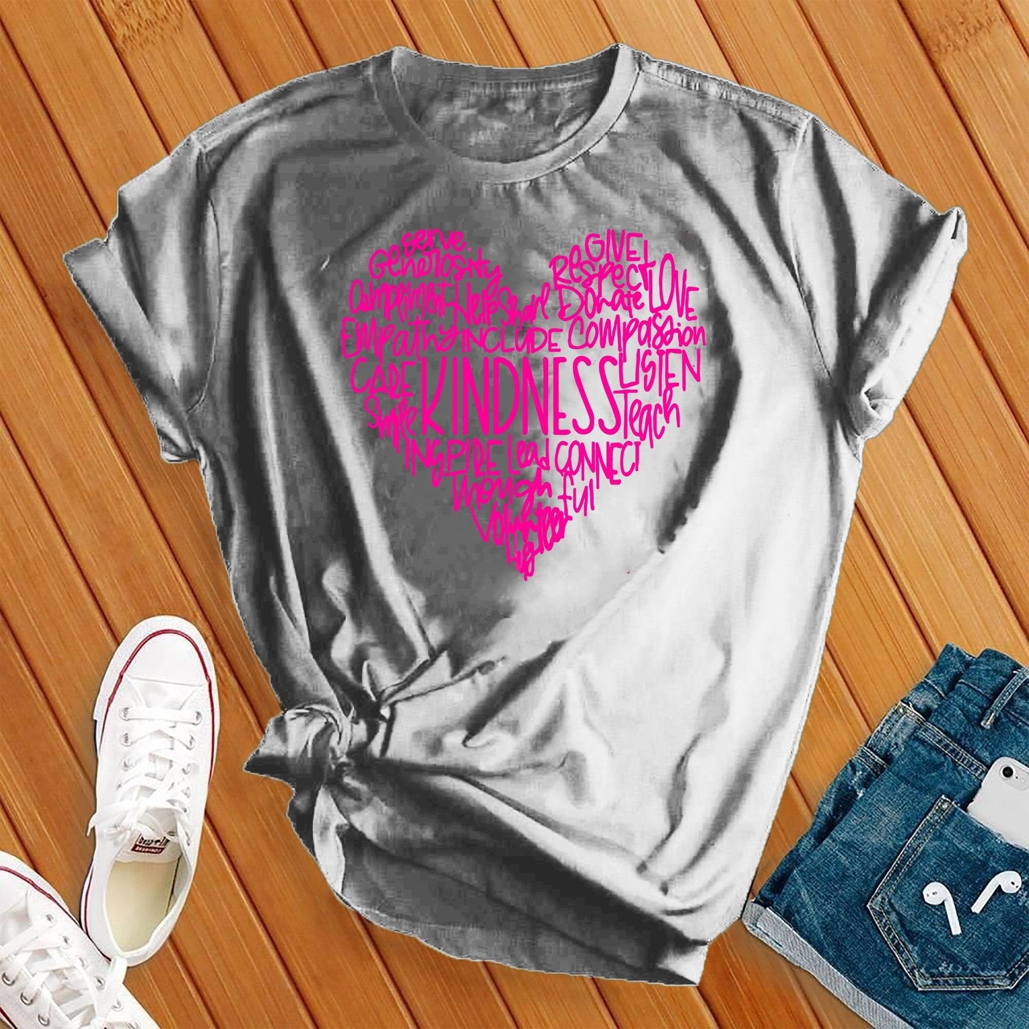 Neon Kindness Encouragement Tee - Love Tees