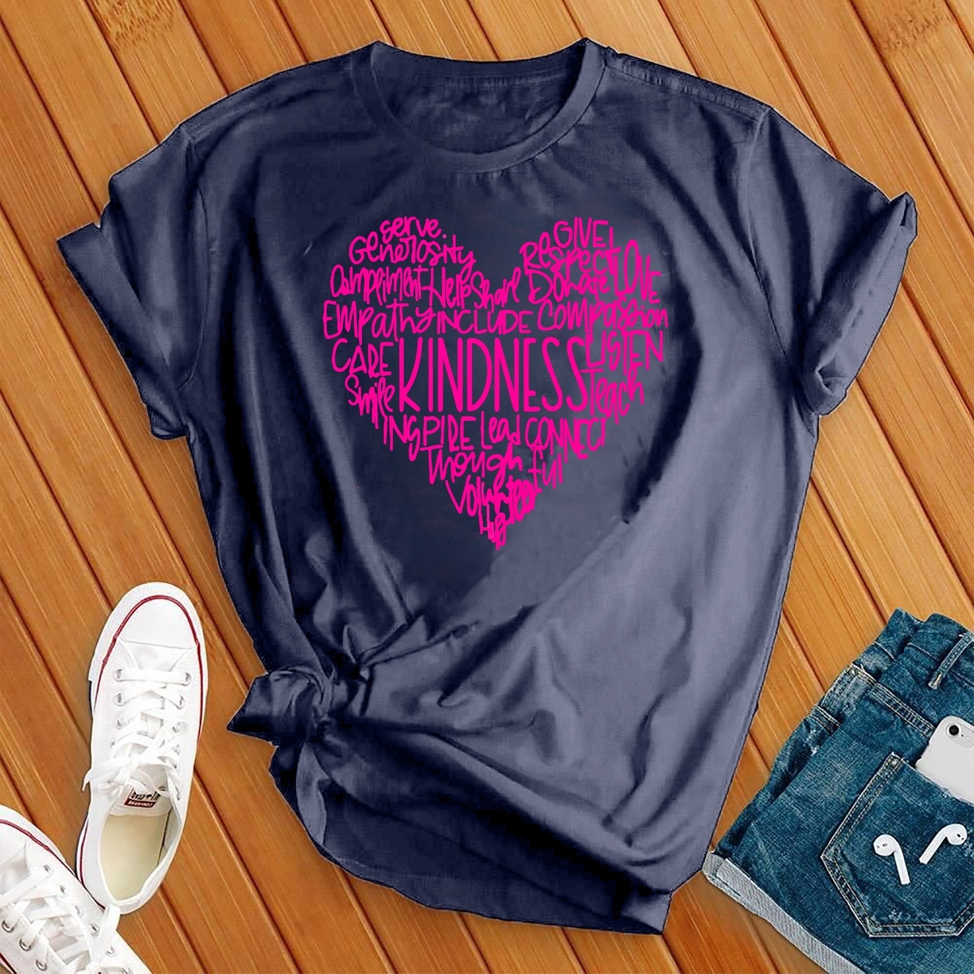 Neon Kindness Encouragement Tee - Love Tees