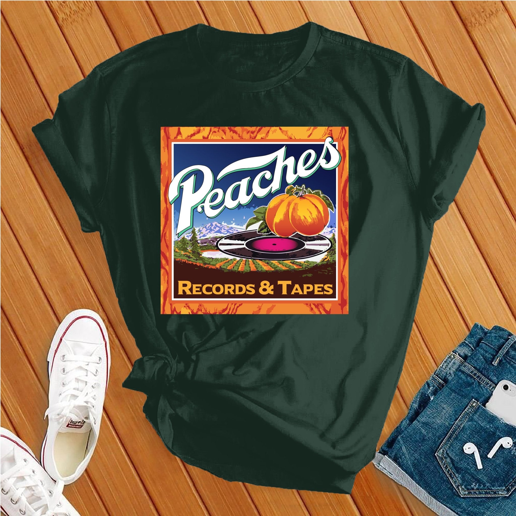 Peaches Record Tee - Love Tees