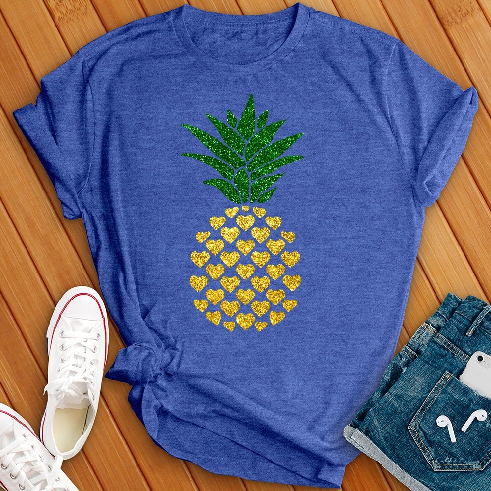 Pineapple Hearts Tee - Love Tees