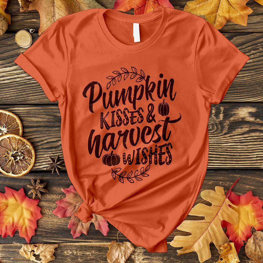 Pumpkin Kisses & Harvest Wishes Tee - Love Tees