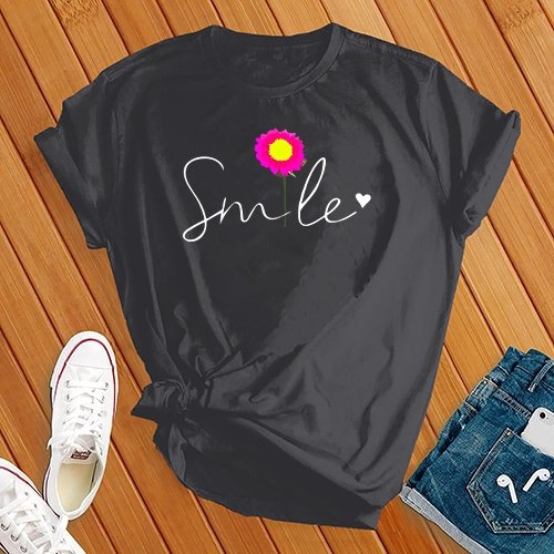 Smile Flower Tee - Love Tees