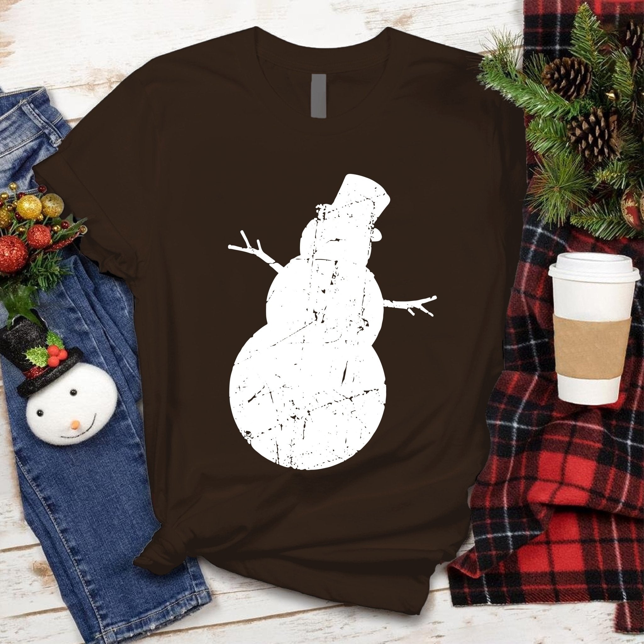 Snowman Tee - Love Tees