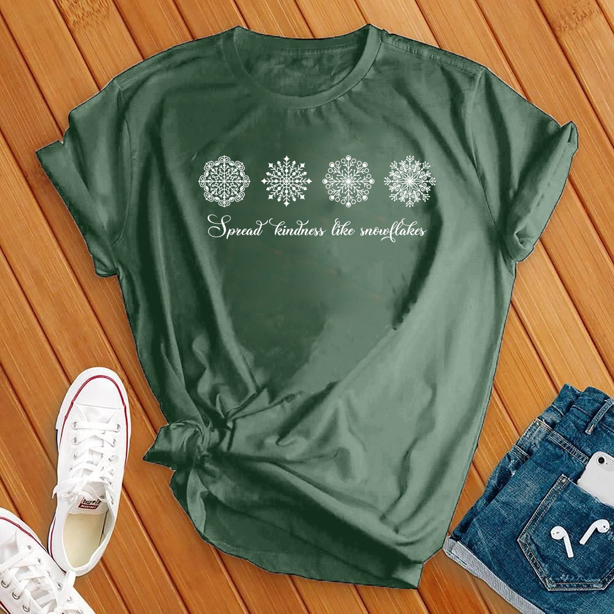 Spread Kindness Like Snowflakes Tee - Love Tees