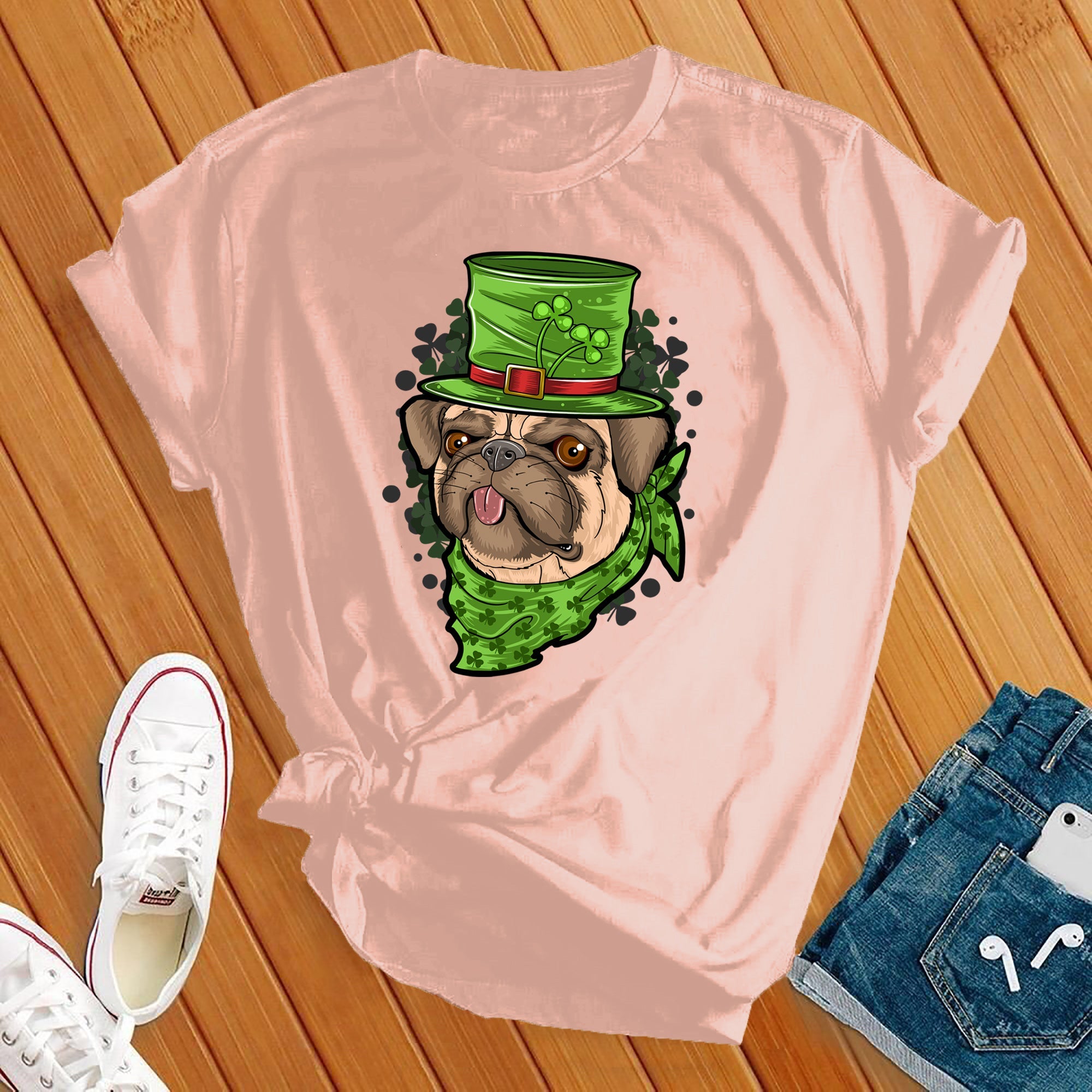 St. Patrick's Pug Tee - Love Tees