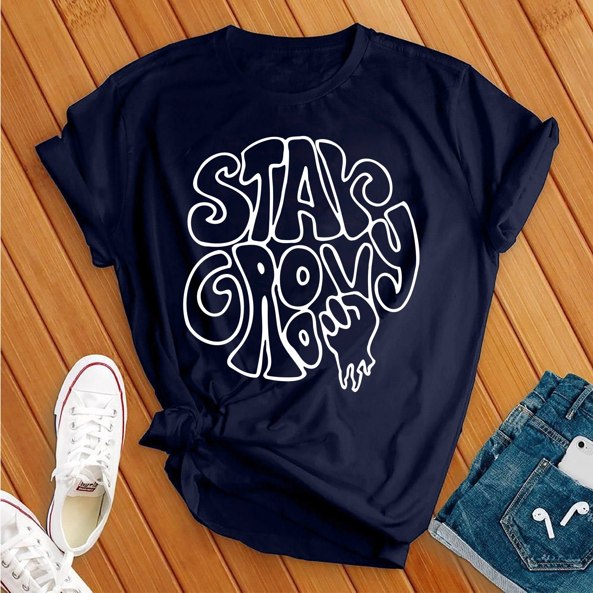 Stay Groovy Peace Tee - Love Tees