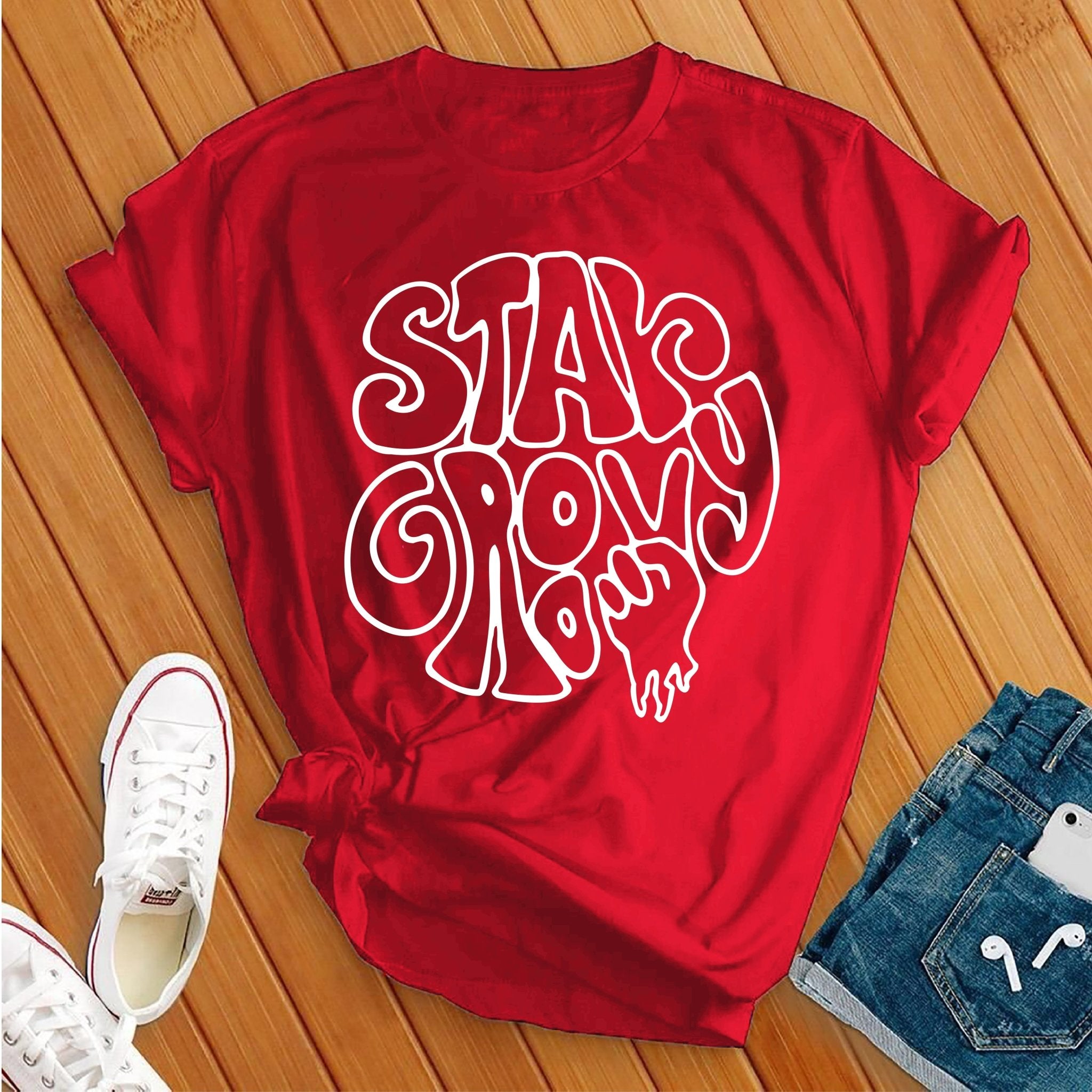 Stay Groovy Peace Tee - Love Tees