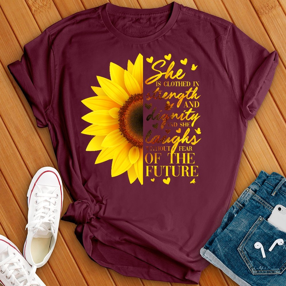 Strength & Dignity Sunflower Tee - Love Tees