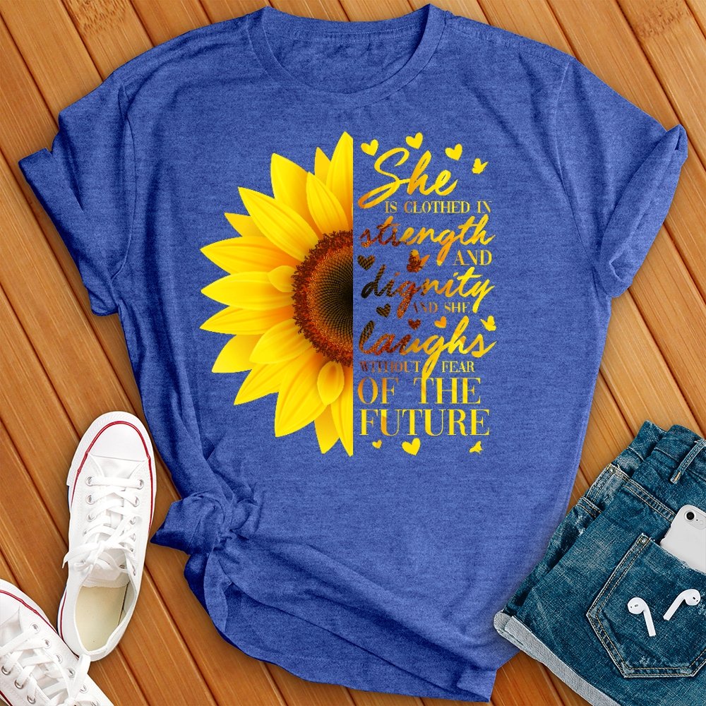 Strength & Dignity Sunflower Tee - Love Tees