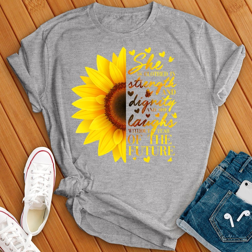 Strength & Dignity Sunflower Tee - Love Tees