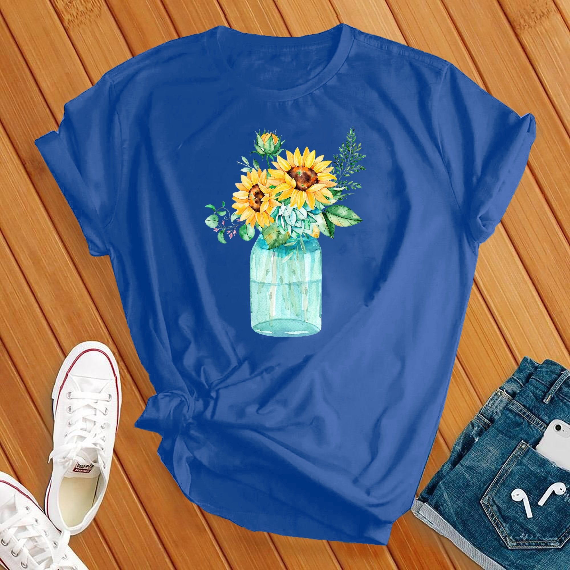 Sunflower Vase Tee - Love Tees