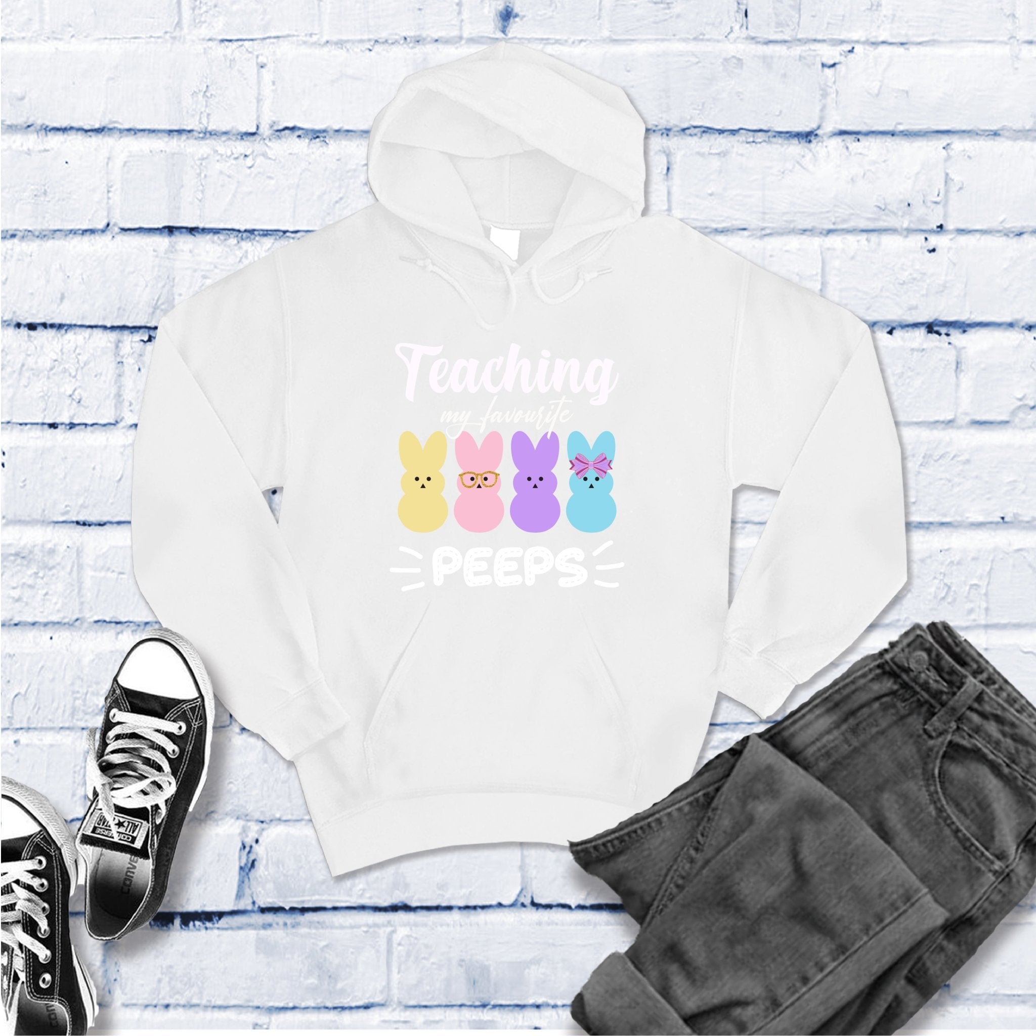 Teaching My Peeps Hoodie - Love Tees