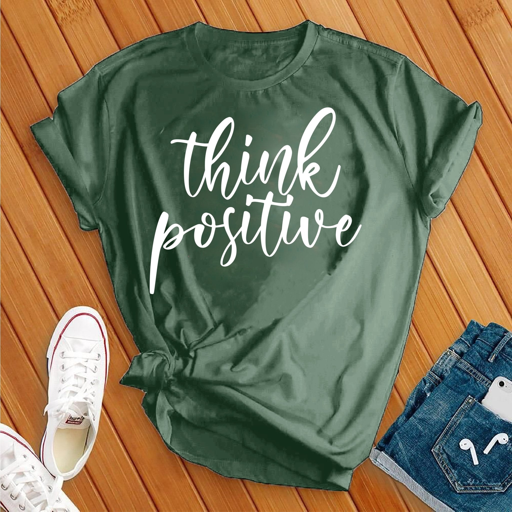 Think Positive Tee - Love Tees