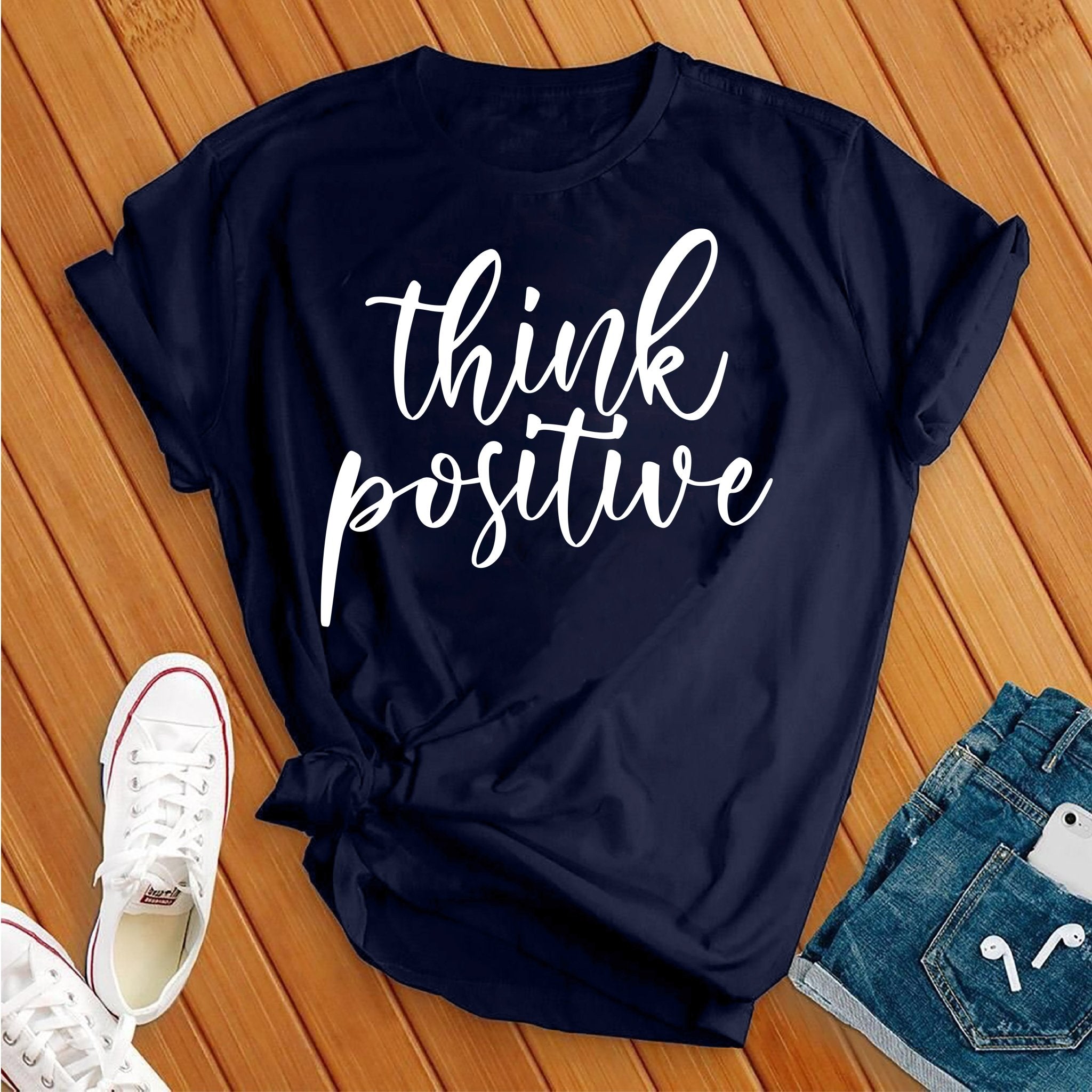 Think Positive Tee - Love Tees