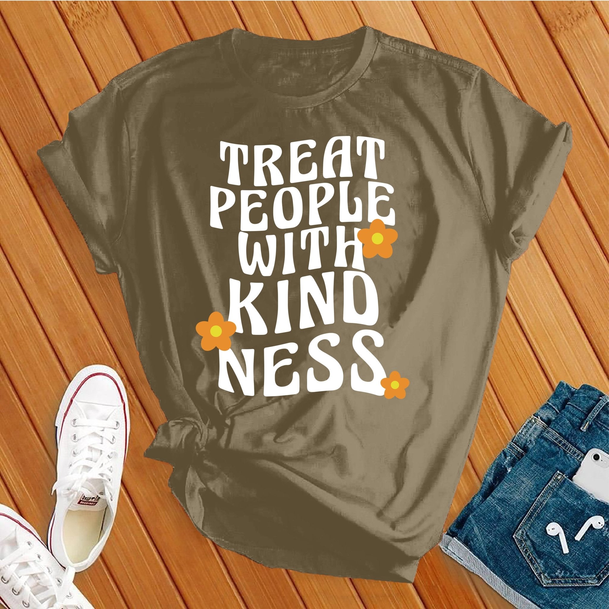 Treat People With Kindness Retro Tee - Love Tees