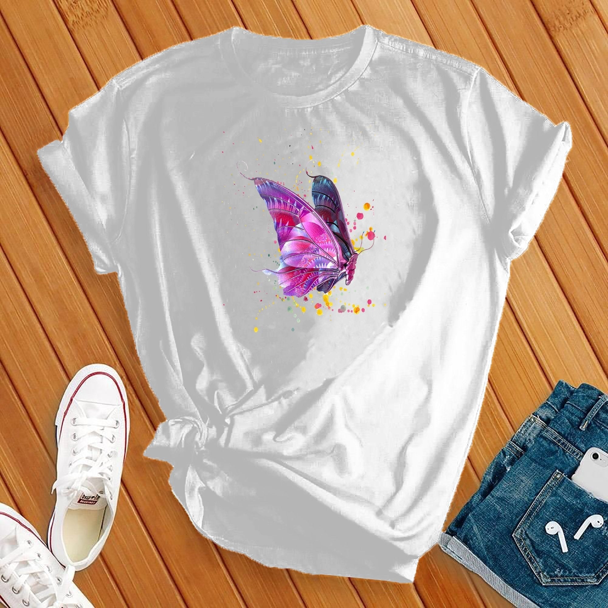 Trippy Butterfly Tee - Love Tees