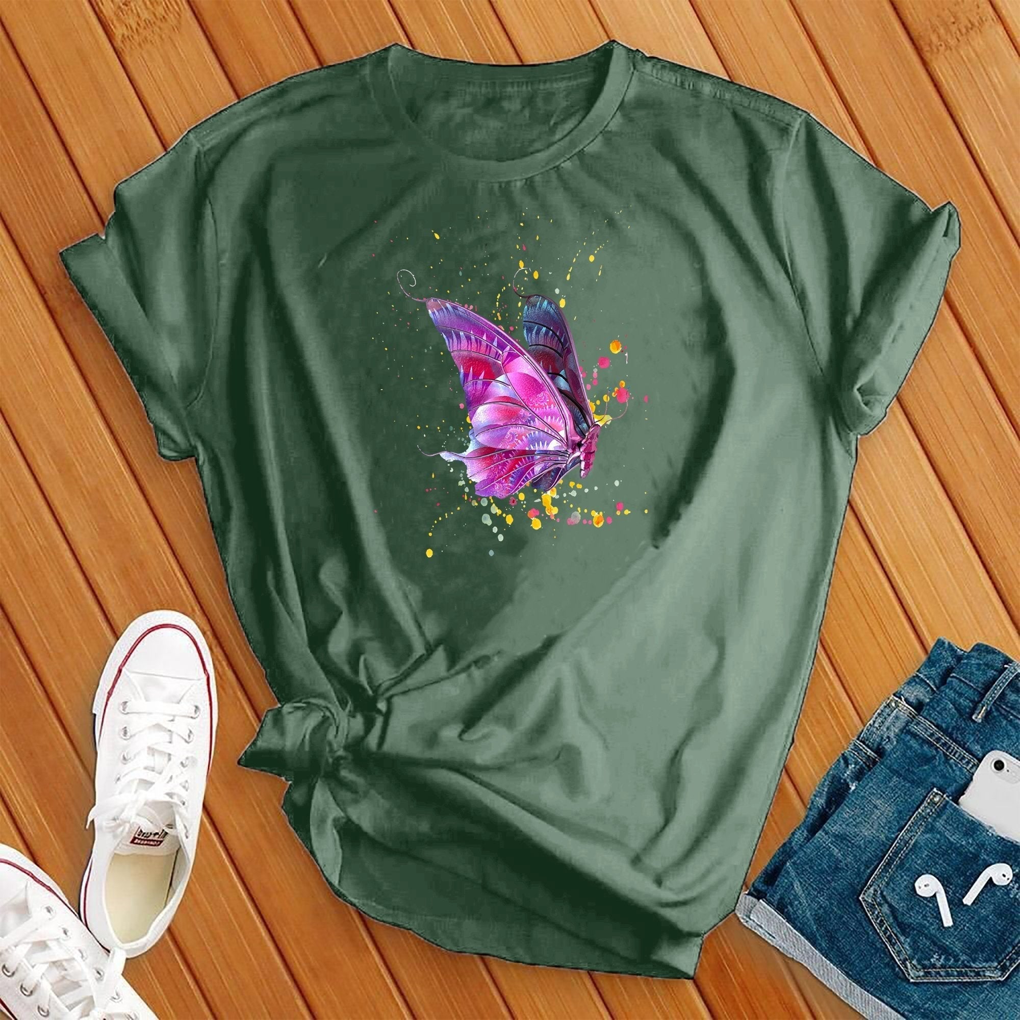 Trippy Butterfly Tee - Love Tees