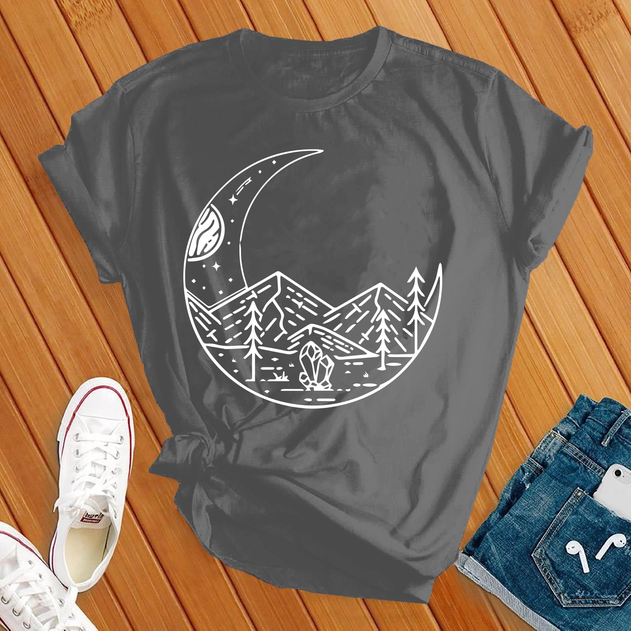 Wanderlust Moon Tee - Love Tees