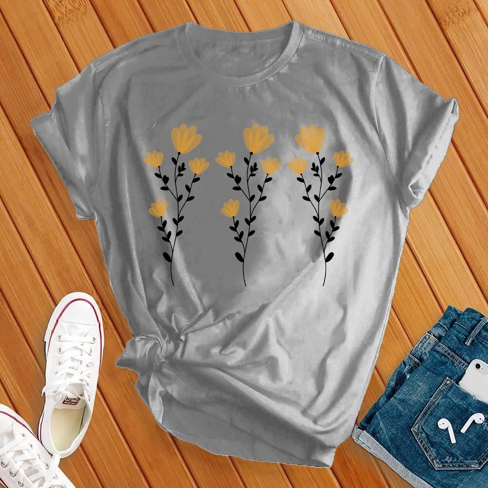 Yellow Flowers Tee - Love Tees