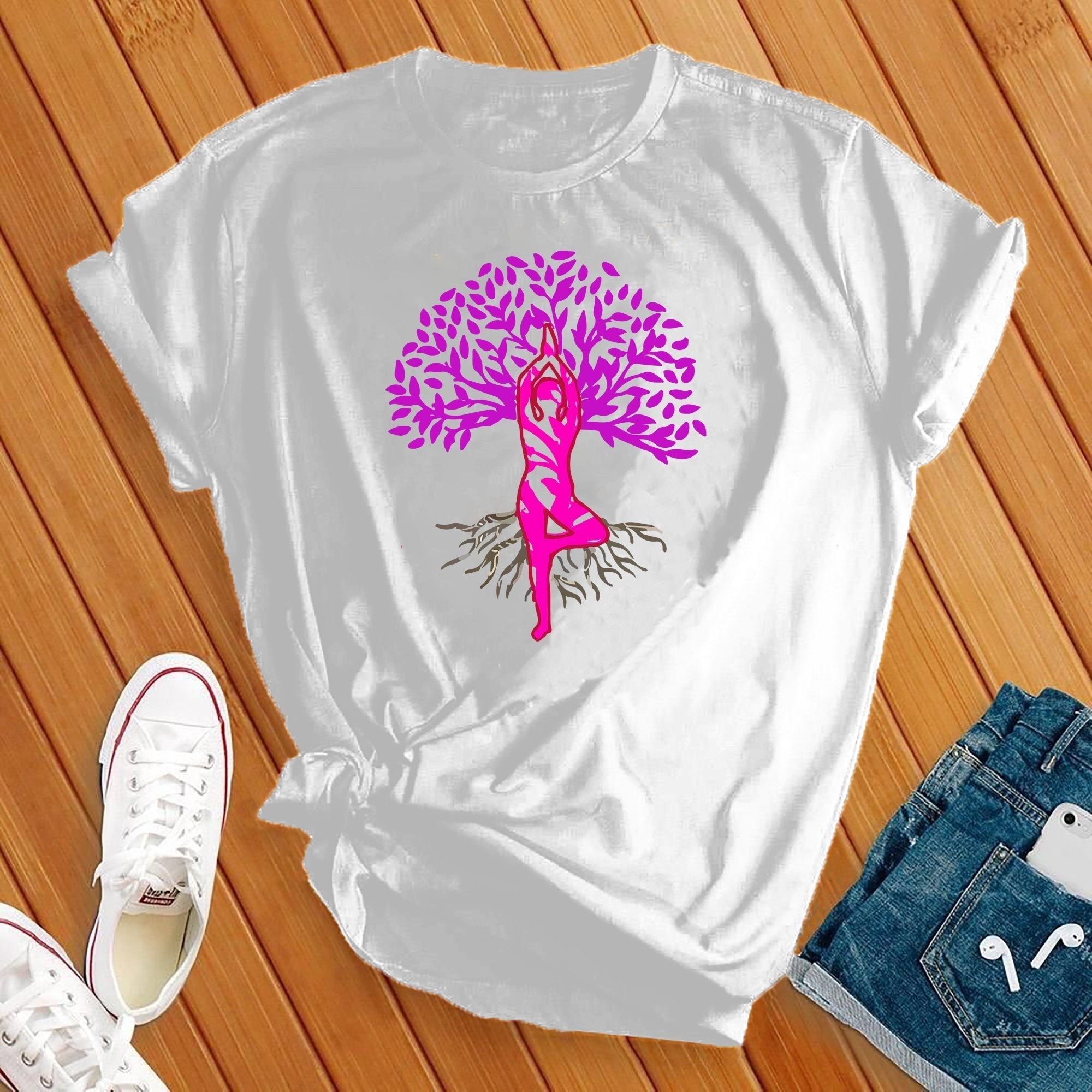 Yoga Tree Of Life Tee - Love Tees