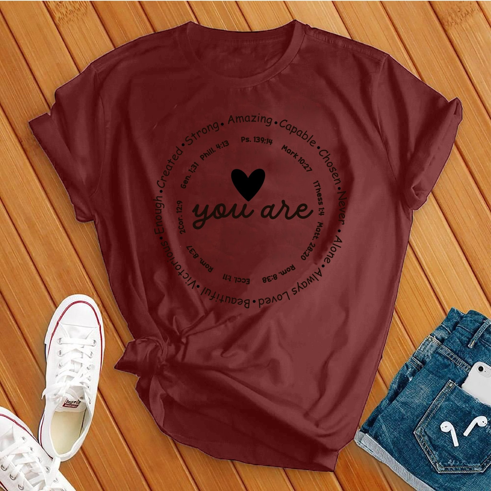 you are Unisex Jersey Short Sleeve Tee - Love Tees